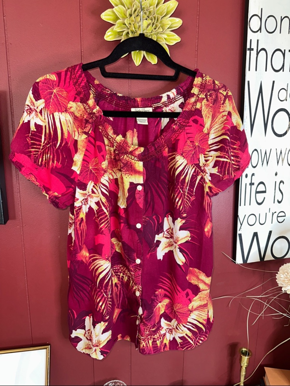 Lucky Brand Floral Top